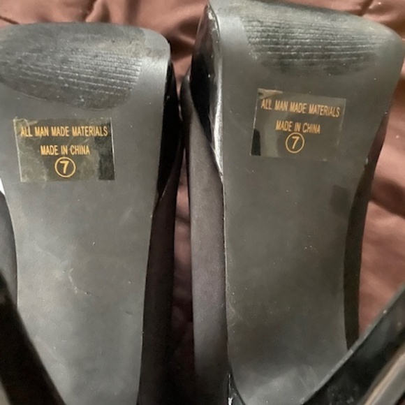 Platform Stiletto Heel Thigh High Boots Size 7 - Picture 3 of 8